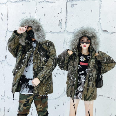 ARCTIC CAMO WINTER PARKA