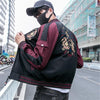 DRAGON EMBROIDERED BASEBALL JACKET