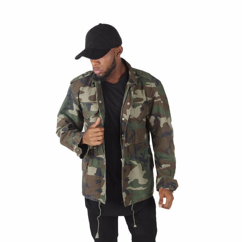 HIGH STREET CAMO JACKET