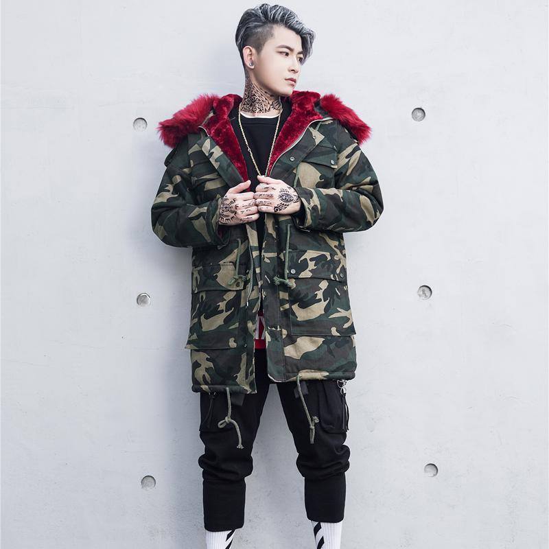 ROUGE FUR CAMO WINTER PARKA