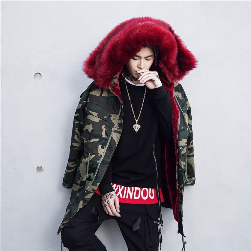 ROUGE FUR CAMO WINTER PARKA