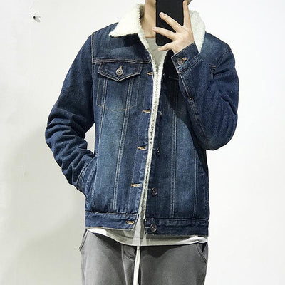 SHERPA DENIM JACKET