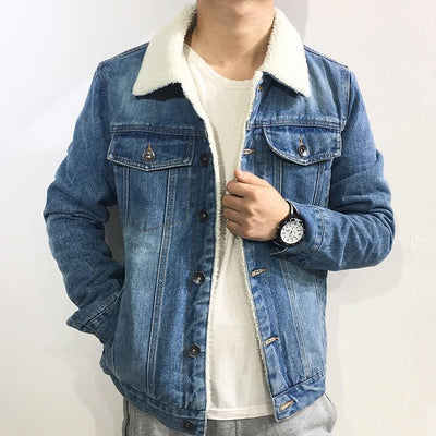 SHERPA DENIM JACKET