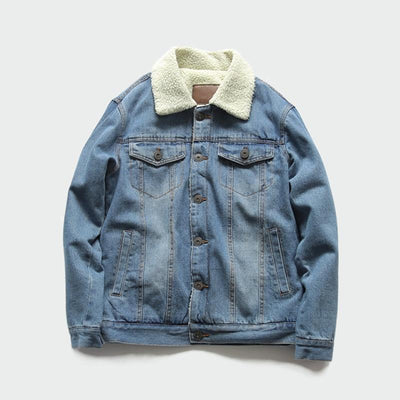 SHERPA DENIM JACKET