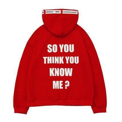 KNOW ME HOODIE