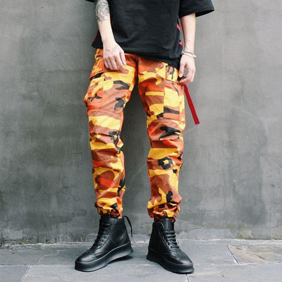 CAMO CARGO PANTS