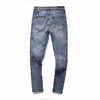 DISTRESSED SIDE STRIP JEANS