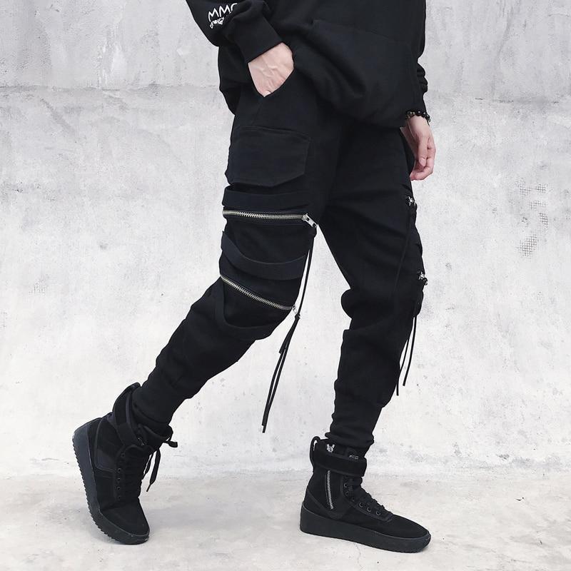 HIP HOP ZIPPER JOGGERS