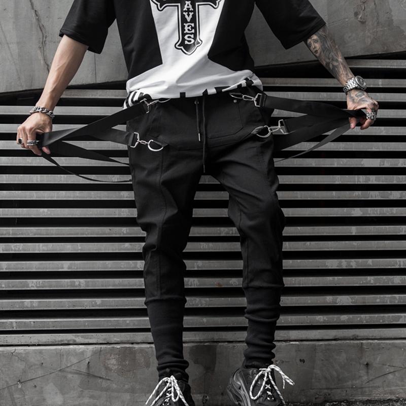 SUSPENDER STRAPPED JOGGERS